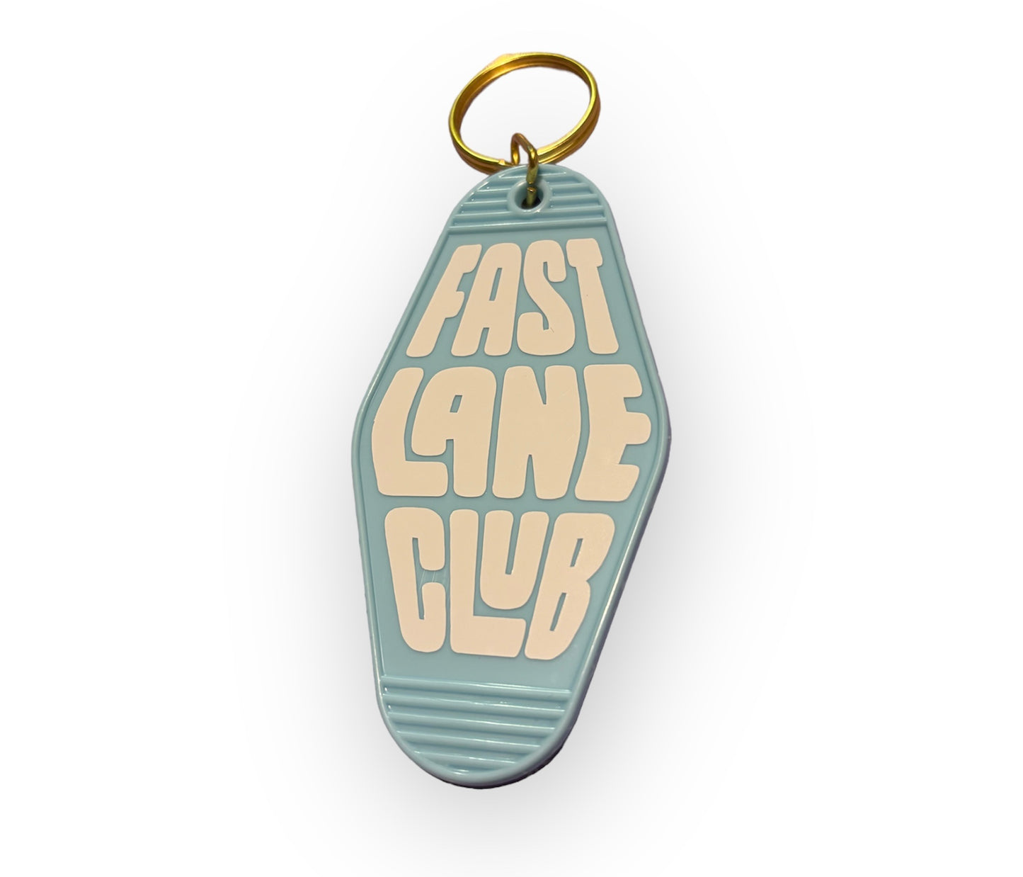 Fast Lane Club Keychain